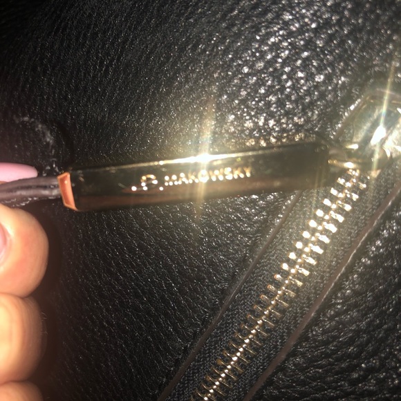 Classic Black b makowsky purse - Picture 3 of 4